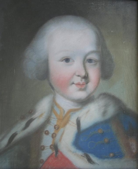 PORTRAIT OF A YOUNG NOBLEMAN, POSSIBLY PRINCE THEODOR OF DUSSELDORF by German School, 18th Century, 18th Century