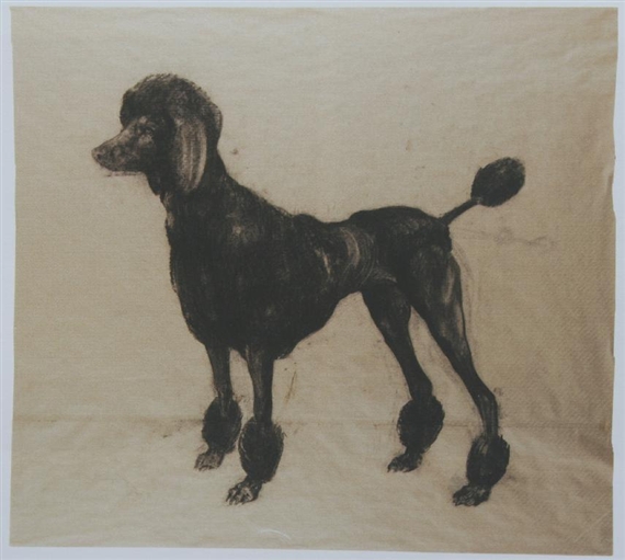UNTITLED (POODLE 2), 1999 by Nicola Hicks, 1999