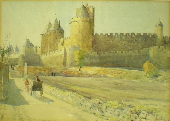 Carcassone by Ernest George