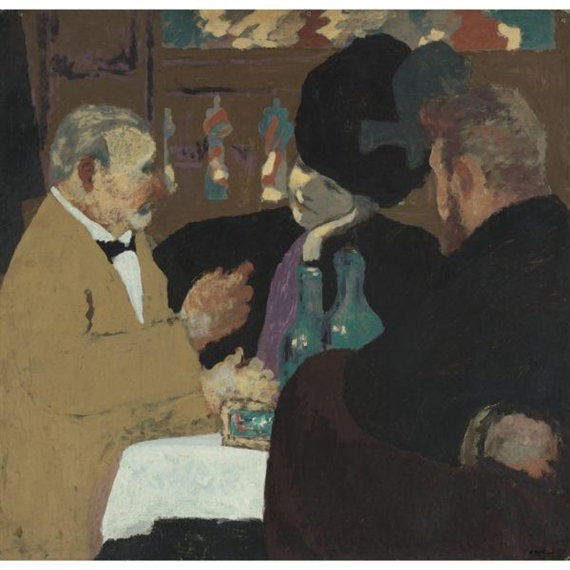 Édouard Vuillard | La Partie de plaisir (1898 - 1899) | MutualArt