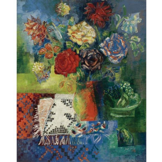 Nature morte aux fleurs by Jean Dufy, 1927
