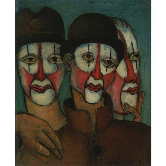 Trois mimes by Francis Picabia, circa 1936