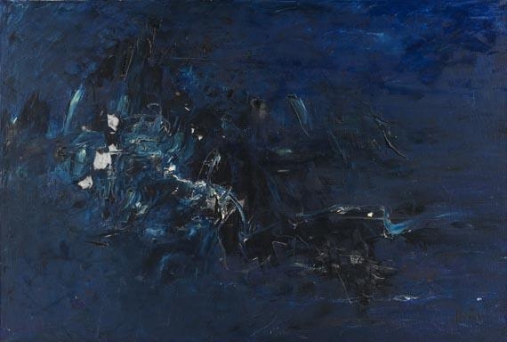 Artwork by Winfred Gaul, O.T. (30-10-57), Made of Oil on canvas