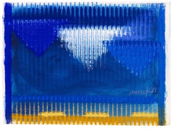 Ohne Titel by Heinz Mack, 1981