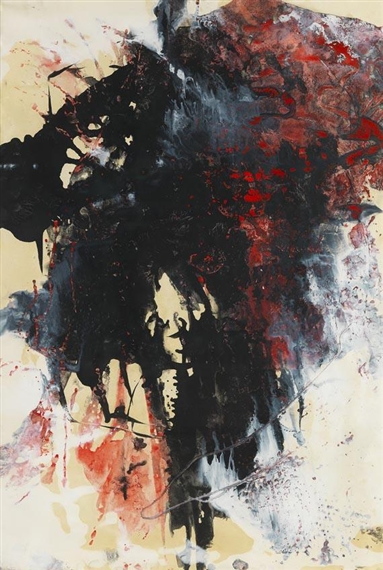 Komposition (Bamberg Nr. 15) by Fred Thieler, 1965