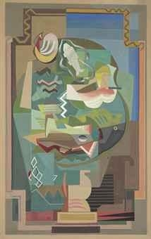 La Table by Louis Marcoussis, circa 1925-1927