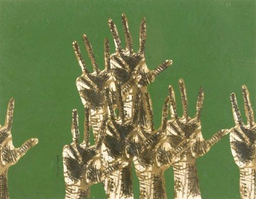 Untitled (Raised hands) by Arthur Secunda