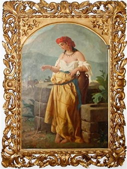 At the well - Enrico Fanfani