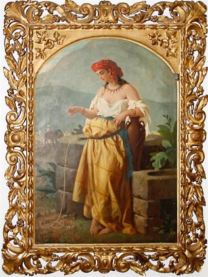 At the well by Enrico Fanfani