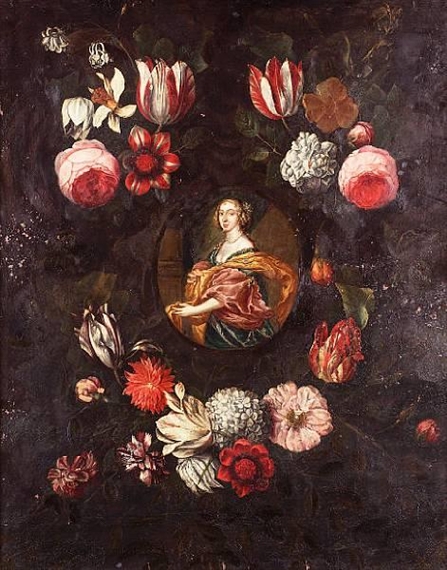 Daniel Seghers | A still life of flowers in a glass vase | MutualArt