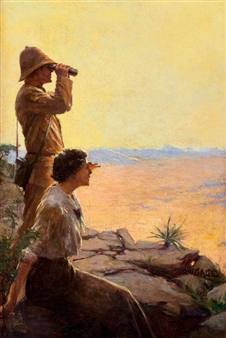 On Safari - George William Gage