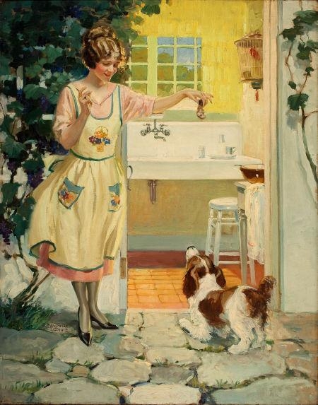 A Snack for Fido by Andrew Loomis