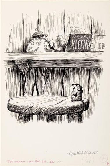 The Cricket in Times Square: Who Is That Going Psst? by Garth Williams, 1960