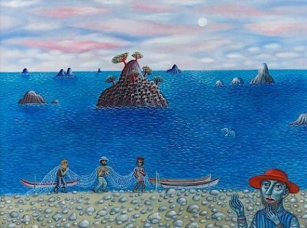 The Fishermen by Tamás Galambos, 1991