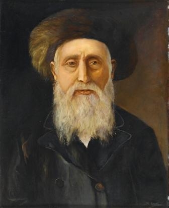 Rabbi Portrait by Maurits de Groot