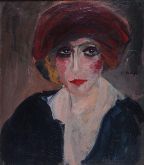 Portrait of a lady - K. Honart