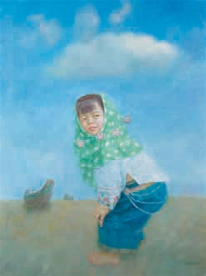 Innocence de l’enfance ou âme d’enfant by Yi Minghao, 2007