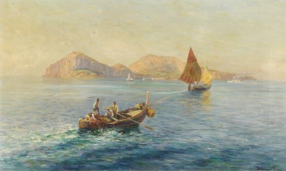 Fischer vor Capri by Bernardo Hay