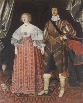 Portrait of Lord and Lady Poulett of Hinton Saint George - John Souch