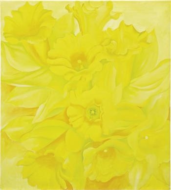 Yellow Jonquils IV by Georgia O'Keeffe, 1936
