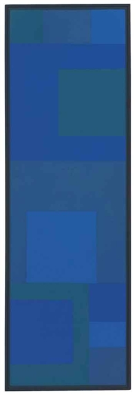 Abstract Painting by Ad Reinhardt, 1950-1951