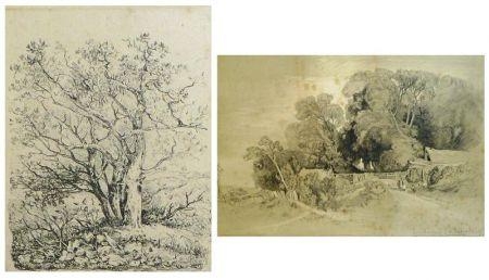 John Crome | 2 works: Three Trees plus 1 other work | MutualArt