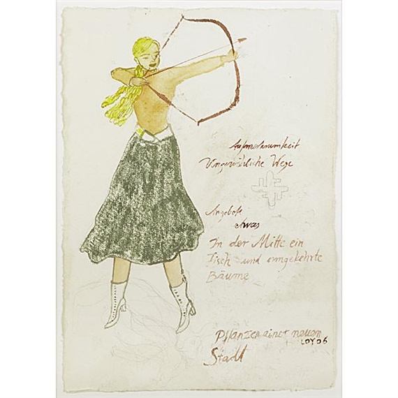 2 Works: Helfer; Konzentration by Rosa Loy, 2006