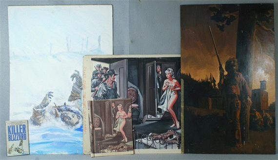 3 Works: Original illustrations - Gerald Powell