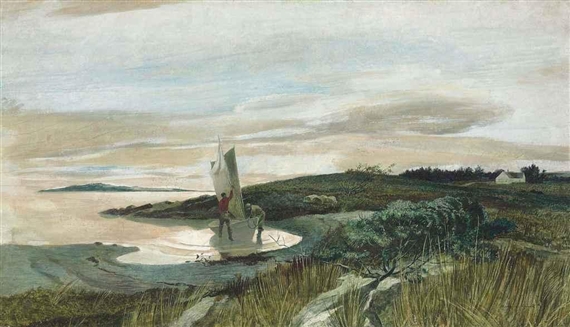 Andrew Wyeth | Silver Cove (1937) | MutualArt