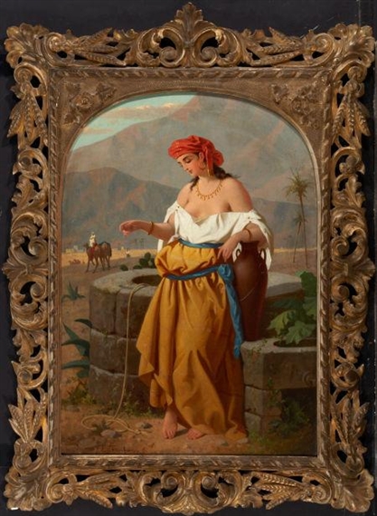 Woman by the Well by Enrico Fanfani