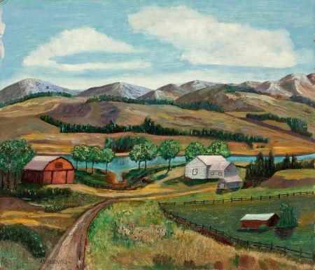 Abraham Walkowitz | Country Landscape | MutualArt