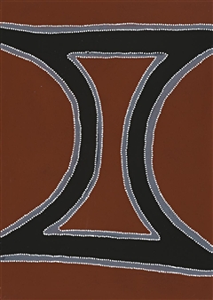 UNTITLED - George Tjangala Wallaby