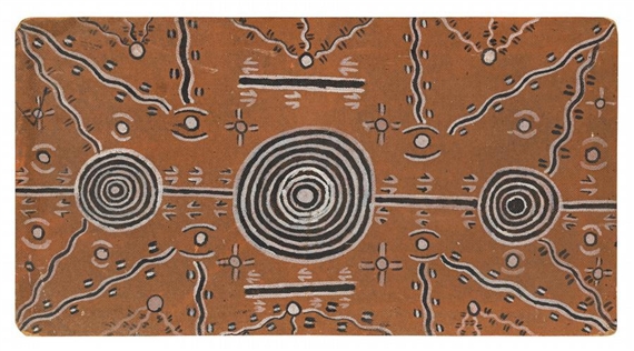 MALA (ROCK WALLABY) STORY by Tim Leura Tjapaltjarri, circa 1973