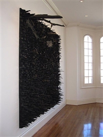 Leonardo Drew, Will Yackulic: sculpture, paintings