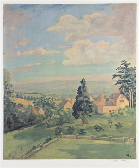 Sir Winston Churchill | View from Chartwell | MutualArt