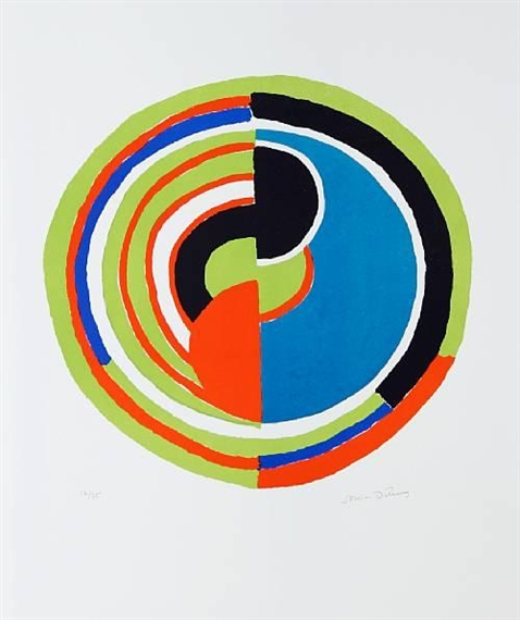 Untitled by Sonia Delaunay, Circa 1970