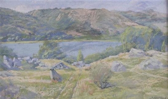 Lac Chambon - Adolpe Giraldon