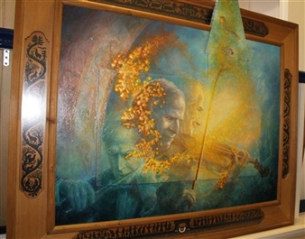 Portrait of Yehudi Menhuin - Abraham Lucis Lopez