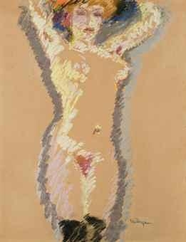 Kees Van Dongen、FEMME NUE ALLONGEE