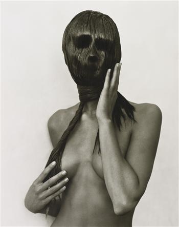 "Mask", Hollywood, 1989 by Herb Ritts, 1989; printed later