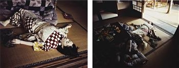 Izima Kaoru, Nagasaku Hiromi wears Louis Vuitton. (1999)