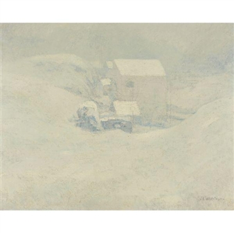 Snow - John Henry Twachtman