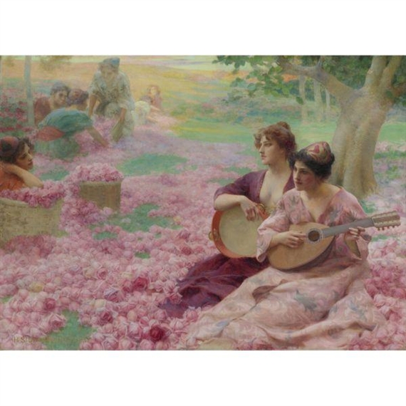 The Rose Festival by Henry Siddons Mowbray