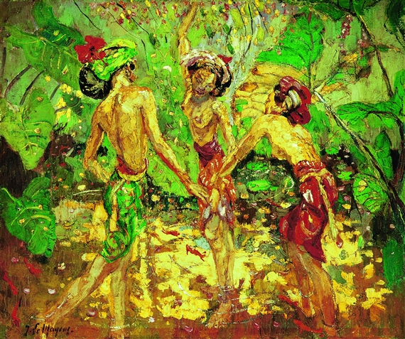 Adrien Jean Le Mayeur de Merprés | 勒迈耶 布面油画 | MutualArt