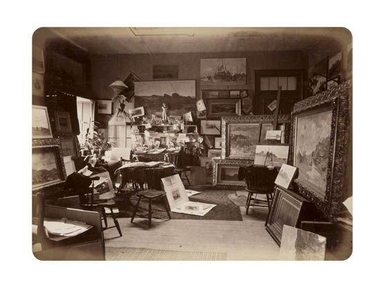 Artwork by Frederick Gutekunst, Group of 50 photographs, comprising 17 relating to the Philadelphia Society of Artists, Made of Albumen prints