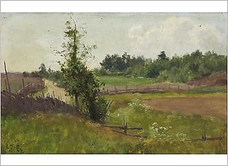 Niitty by Eero Järnefelt, 1887