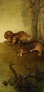 Dogs by Lee Man Fong