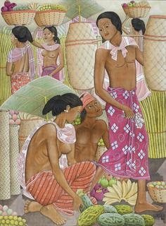Fruit Market by Dewa Putu Bedil