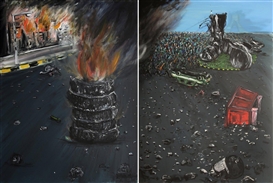 Arab Spring: Hesam Rahmaniam, Paradise Row, London.