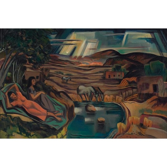 Doel Reed | Southwest Landscape (Circa 1940) | MutualArt